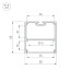 Алюминиевый профиль Arlight SL-LINE-5050-LW-3000 ANOD 043976