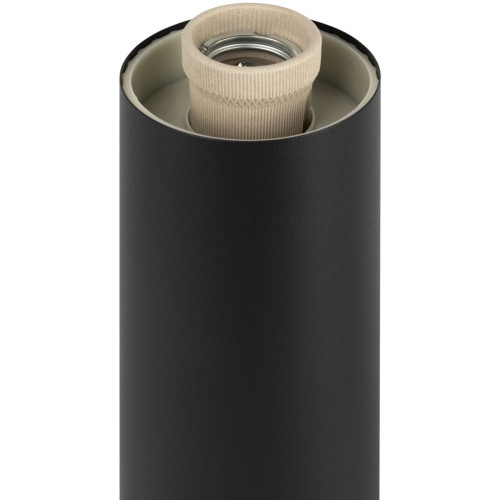 Ландшафтный светильник ЭРА Беллона GBF-103-1-BL-0650 230В Е27 IP54 черный с розеткой Б0071048