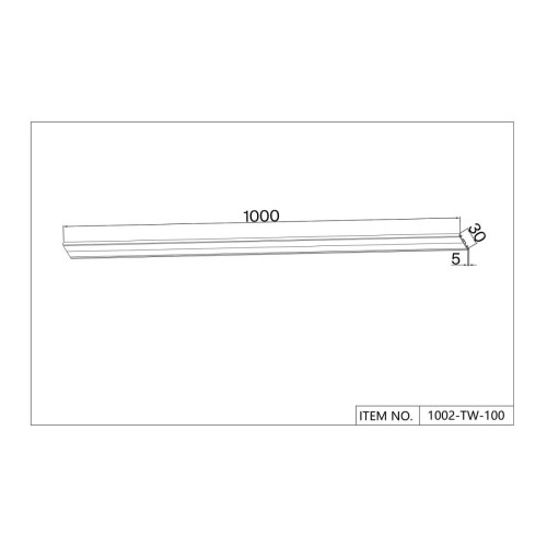 Магнитный шинопровод Favourite Unica 1002-TW-100