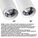 Трековый трехфазный светильник Novotech Port Nail 359585