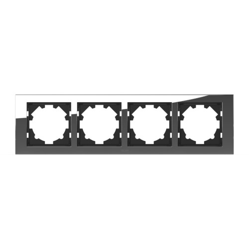 Рамка четырехместная ELBI Zena Platin 500-073100-228
