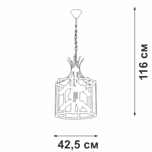 Подвесная люстра Vitaluce V3926-1/8