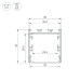 Алюминиевый профиль Arlight LINE-M-3535-2500 BLACK 053424
