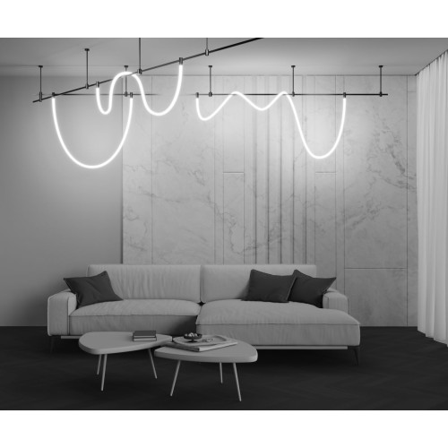 Трековый магнитный светильник Maytoni Technical Tau Flarity TR154-1-27W3K-B