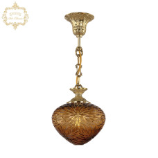 Подвесной светильник Art Classic 34.003P.18.G.Amber.H-1A