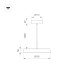 Подвесной светильник Arlight SP-ELEGANT-R300-17W Warm3000 (BK, 120 deg, 230V) 033921(1)