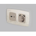 Лицевая панель для розетки 2USB A+C Ambrella Volt Omega OP3710