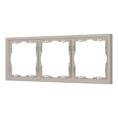 Рамка пластиковая Arlight FRM-NOBE-SFPL-3-CA 059458