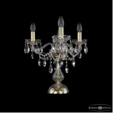 Настольная лампа Bohemia Ivele Crystal 1415L/3/141-39 G