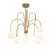 Люстра на штанге Delight Collection KG1213P-8 brass