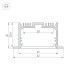 Алюминиевый профиль Arlight с экраном SL-LINIA62-F-2500 BLACK+OPAL 036307