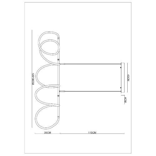 Подвесной светильник Arte Lamp Klimt A2850SP-75BK
