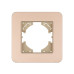 Рамка алюминиевая на 1 пост Arlight FRM-AKIRY-SFAL-1-GD 049686