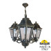 Уличный подвесной светильник Fumagalli SICHEM/ANNA 3L E22.120.S30.BXE27