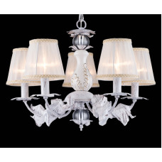 Подвесная люстра Natali Kovaltseva LADY 70043-5C WHITE GOLD