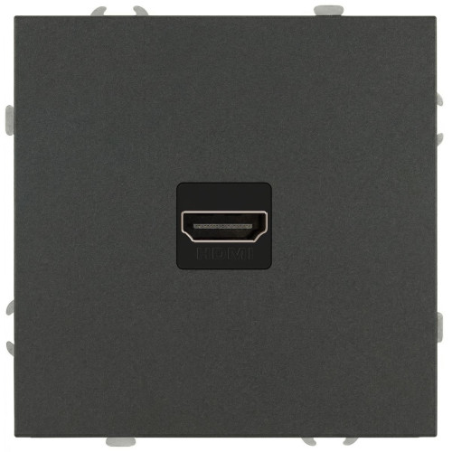 Розетка Эра Galaxy 15-3114-06 HDMI IP20 графит Б0070799