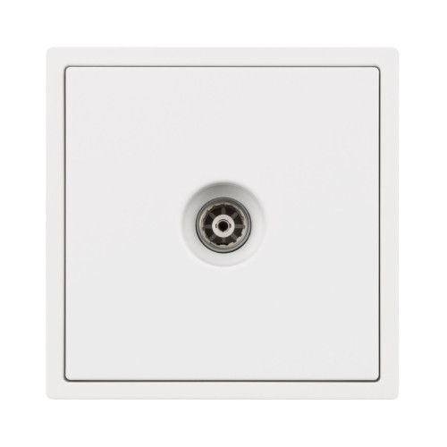 Механизм телевизионной розетки Arlight SCT-NOBE-MTV1-SFPL-WH (Белый кварц) 054292