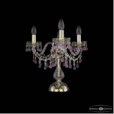 Настольная лампа Bohemia Ivele Crystal 1410L/3/141-39 G V7010