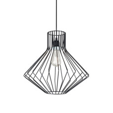 Подвесной светильник Ideal Lux Ampolla-4 SP1 Nero 167497