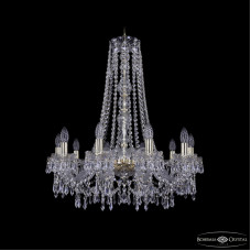 Подвесная люстра Bohemia Ivele Crystal 1403/10/240/h-76 G