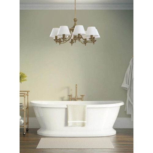 Люстра на штанге Kutek San Marino Lampshade SAN-ZW-8(P/A)CR