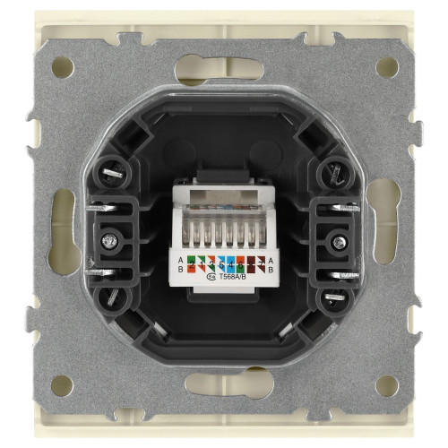 Розетка Эра Arktik 16-3107-02 информационная RJ45 слоновая кость Б0070475