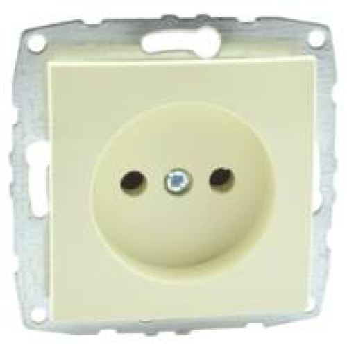 Розетка без земли Mono Electric Despina-Larissa 16А 250В крем 500-001722-116