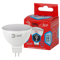 Лампа светодиодная Эра GU5.3 9W 4000K ECO LED MR16-9W-840-GU5.3 Б0032973