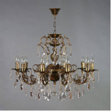 Подвесная люстра Ambiente Alicante 8888/10 PB Leaf Crystal