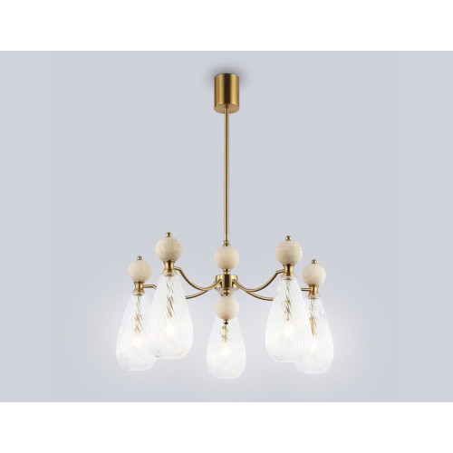 Люстра на штанге Ambrella Light High Light Ceramo Modern LH53286