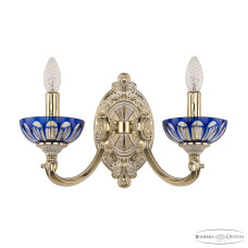 Бра Bohemia Ivele Crystal Verona 7209B10/2/175 GW P Clear-Blue/H-1H