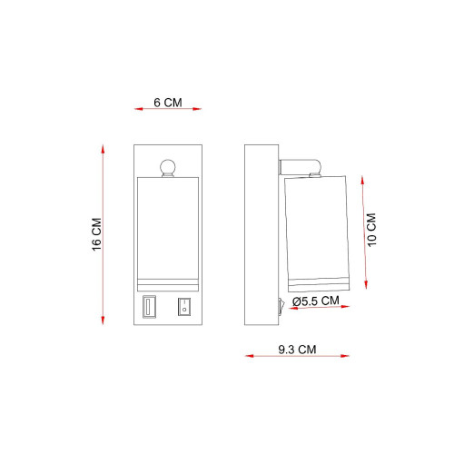 Спот Arte Lamp Imai A2364AP-1BK