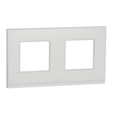 Рамка 2-постовая Schneider Electric Unica New NU600485