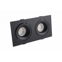 Встраиваемый светильник Denkirs Roto DK2122-BK