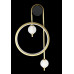Бра Crystal lux RODRIGO AP20W LED BLACK/GOLD