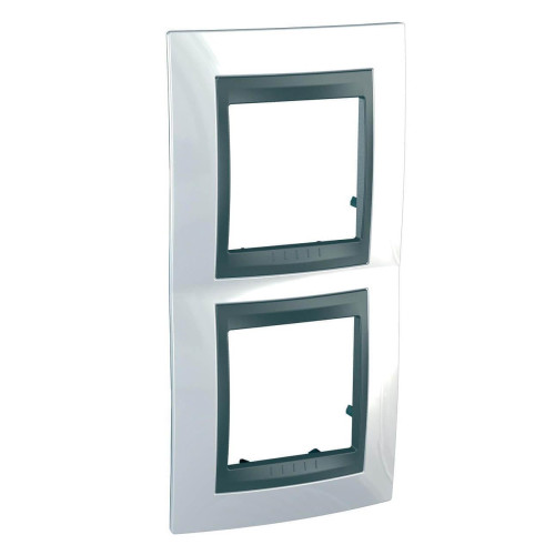 Рамка 2-постовая вертикальная Schneider Electric Unica Top MGU66.004V.292