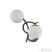 Бра Arte Milano Neapolis 273408/2B BK/GD