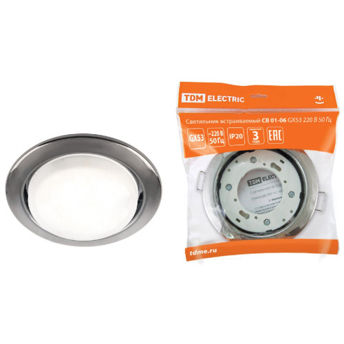 Встраиваемый светильник TDM Electric СВ 01-06 SQ0359-0061