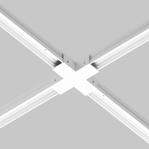 Коннектор X-образный для профиля Maytoni Elasity IP O-TR001-CC-W Коннектор X-образный для профиля Maytoni Elasity IP O-TR001-CC-W