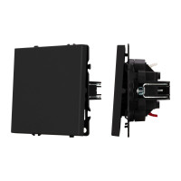 Механизм выключателя одноклавишный непроходной Arlight SWT-NOBE-MK01-SFPL-BK (230V, 10A) 054243