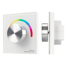 Панель Arlight Smart-P5-RGB-G-IN White (3V, Rotary, 2.4G) 033756