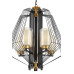 Подвесная люстра Lumina Deco Canti LDP 1244-5 BK+MD