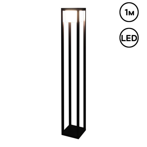 Ландшафтный светильник Reluce 09978-0.7-001JH 1,0M LED12W BK RLOS