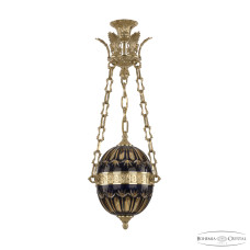 Подвесной светильник Bohemia Ivele Crystal 71000P/20 G Amber-Blue/H-1I Y8