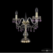 Настольная лампа Bohemia Ivele Crystal 1410L/2/141-39 G V7010