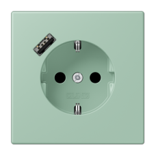 Розетка 2K+З USB Typ A Jung LC1520-18A217