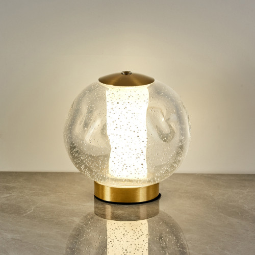 Настольная лампа Delight Collection OT2437-T brass/clear Настольная лампа Delight Collection OT2437-T brass/clear