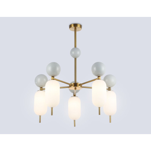 Люстра на штанге Ambrella Light High Light Ceramo Modern LH53104