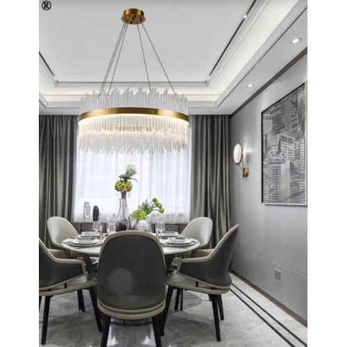 Подвесная люстра Delight Collection KR1209P-12 brass