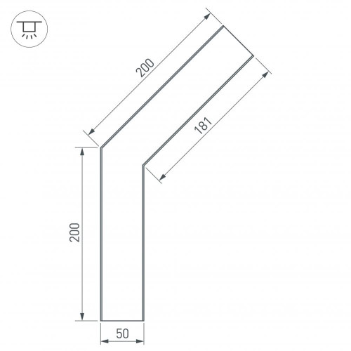 Соединитель профиля Arlight SL-LINE 030113